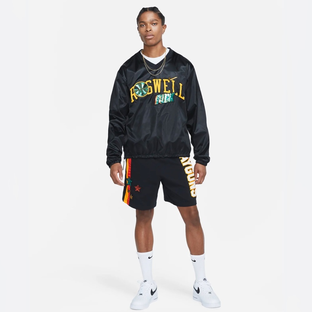 NIKE Men Rayguns Premium Basketball Top Black